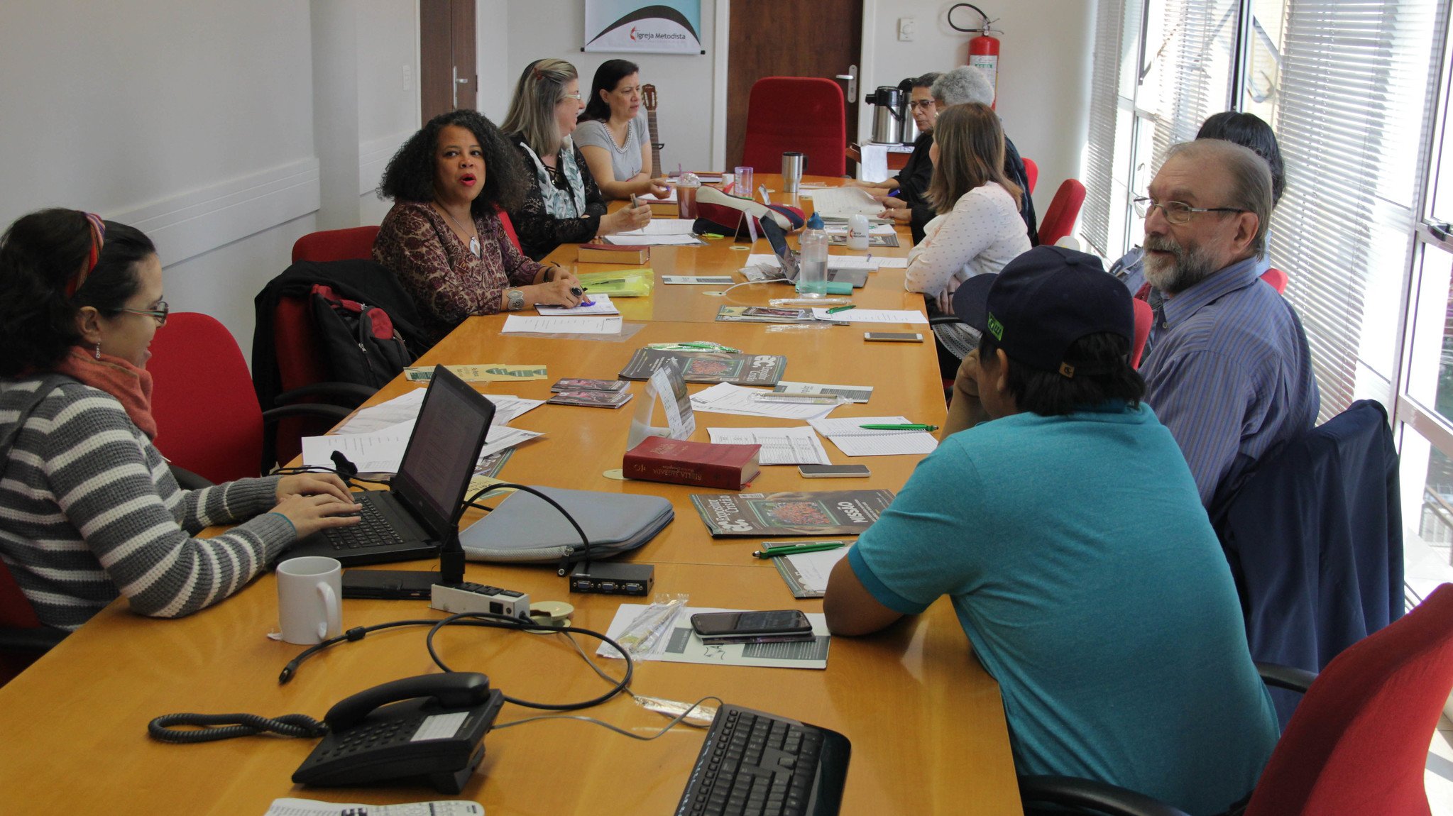 Equipe nacional do projeto Sombra e gua Fresca se rene em So Paulo