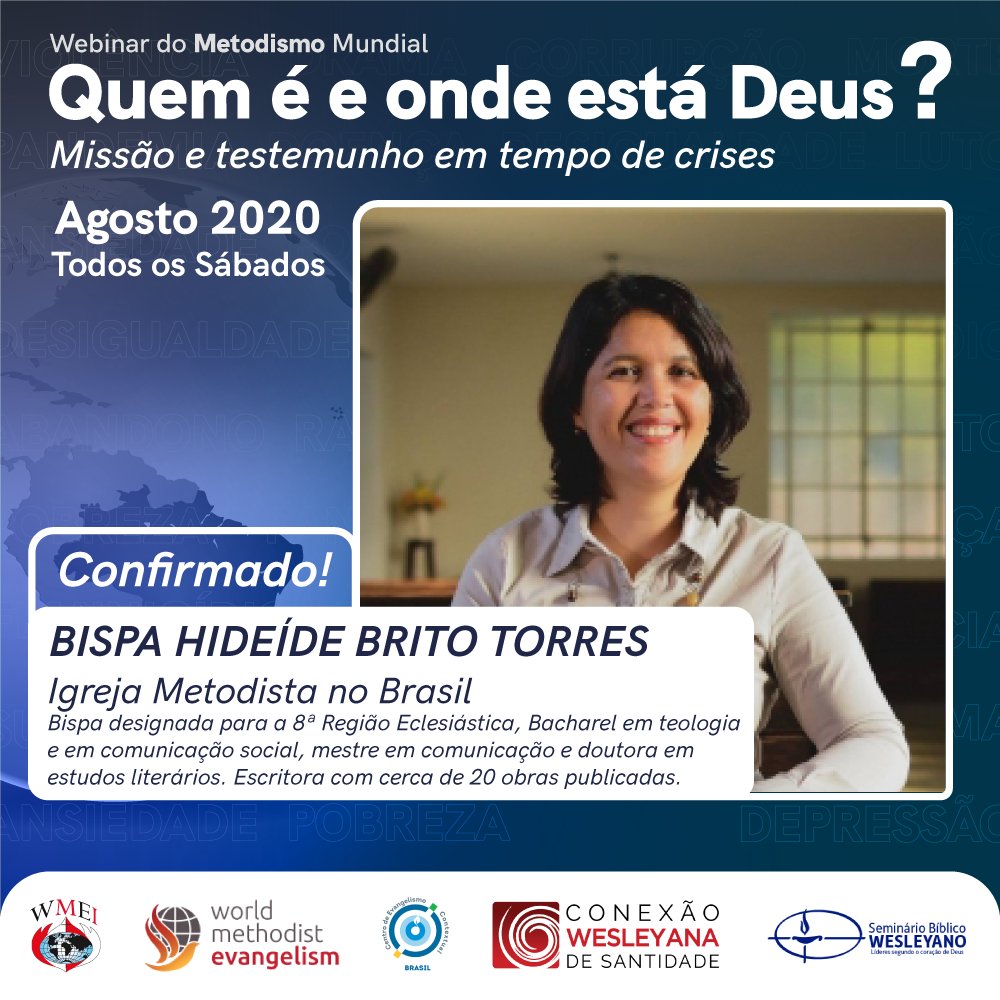 Webinar do Metodismo Mundial