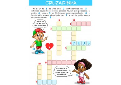 Cruzadinha Corao Aquecido